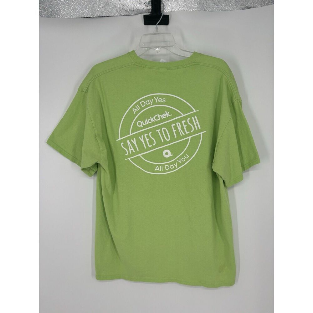 Say Yes To Fresh QuickChek Employee Shirt All Day You Workwear Convenience Store